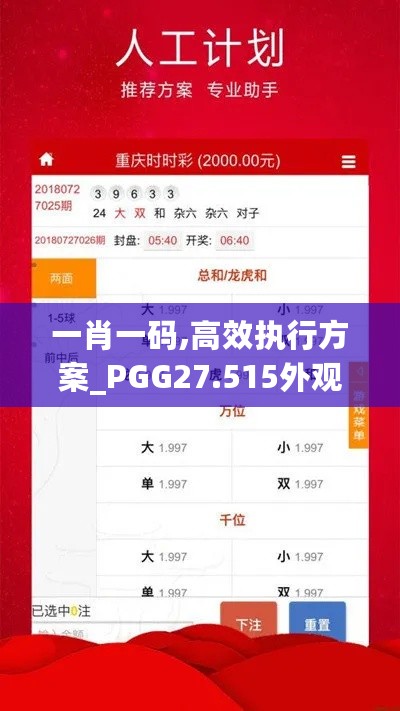 一肖一码,高效执行方案_PGG27.515外观版