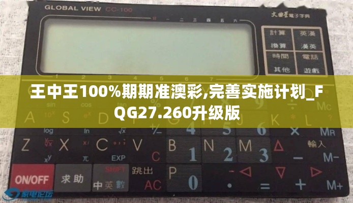 王中王100%期期准澳彩,完善实施计划_FQG27.260升级版