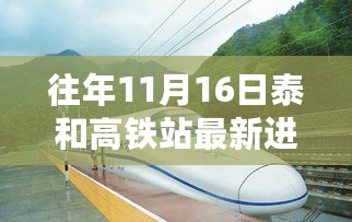 揭秘泰和高铁站建设进展，速度与激情的展现，历年11月16日最新进展回顾