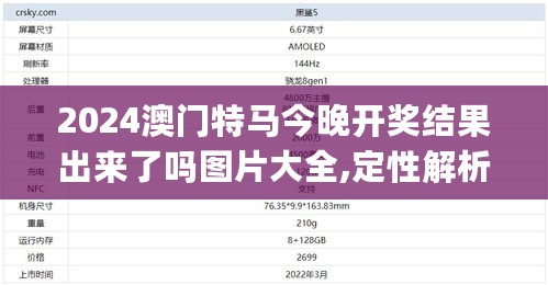 2024澳门特马今晚开奖结果出来了吗图片大全,定性解析评估_NRB2.32.48开放版