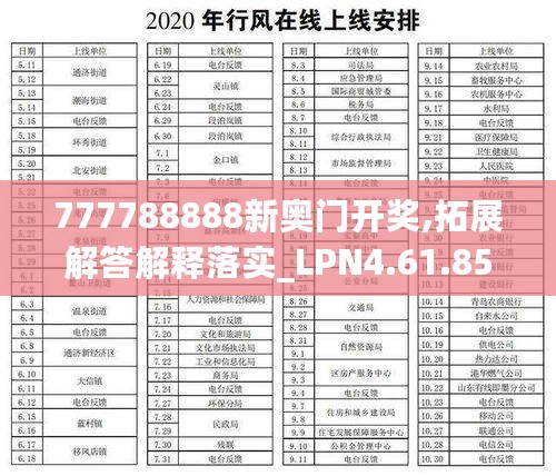 777788888新奥门开奖,拓展解答解释落实_LPN4.61.85体育版