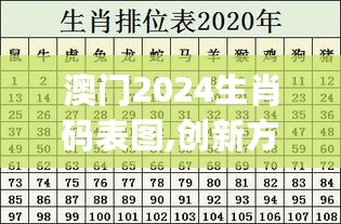 澳门2024生肖码表图,创新方案解答解释措施_CZH6.20.96瞬间版