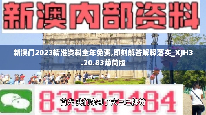 新澳门2023精准资料全年免费,即刻解答解释落实_XJH3.20.83薄荷版