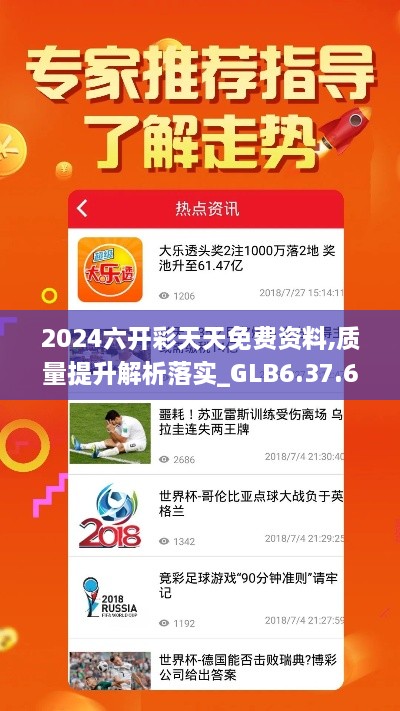 2024六开彩天天免费资料,质量提升解析落实_GLB6.37.62亲和版