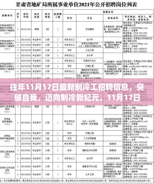 最新制冷工招聘信息启示录，突破自我，迈向制冷新纪元