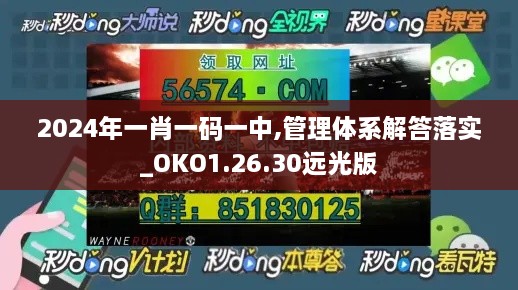 2024年一肖一码一中,管理体系解答落实_OKO1.26.30远光版