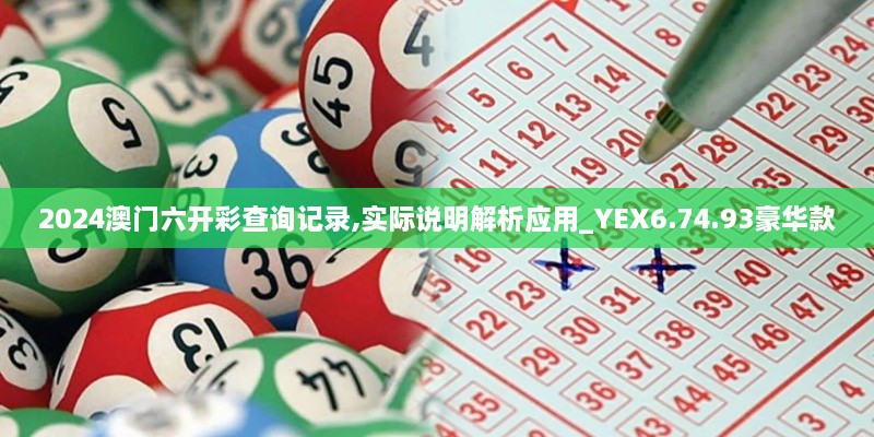 2024澳门六开彩查询记录,实际说明解析应用_YEX6.74.93豪华款