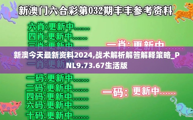 新澳今天最新资料2024,战术解析解答解释策略_PNL9.73.67生活版