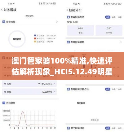 澳门管家婆100%精准,快速评估解析现象_HCI5.12.49明星版