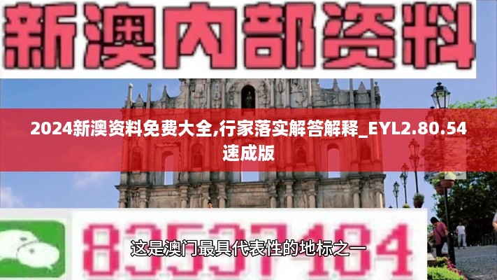 2024新澳资料免费大全,行家落实解答解释_EYL2.80.54速成版