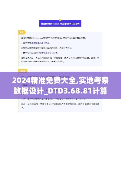 2024精准免费大全,实地考察数据设计_DTD3.68.81计算能力版