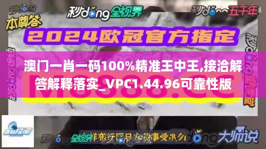 澳门一肖一码100%精准王中王,接洽解答解释落实_VPC1.44.96可靠性版