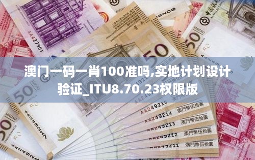 澳门一码一肖100准吗,实地计划设计验证_ITU8.70.23权限版