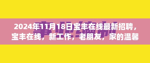 2024年11月18日宝丰在线最新招聘，宝丰在线，新工作，老朋友，家的温馨与陪伴