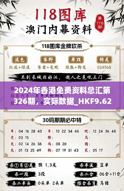 2024年香港免费资料总汇第326期，实际数据_HKF9.62.93影像版