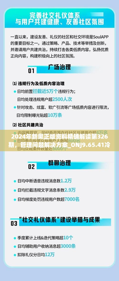 2024年新奥正版资料精确解读第326期，管理问题解决方案_ONJ9.65.41冷静版