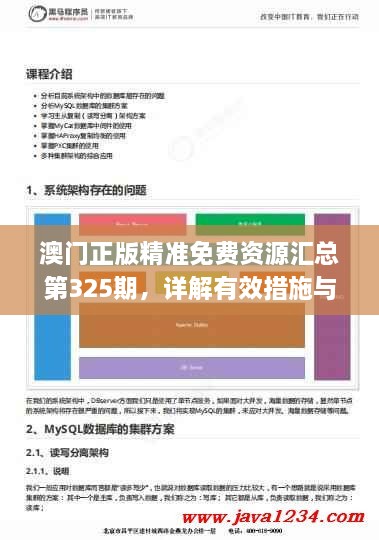 澳门正版精准免费资源汇总第325期，详解有效措施与分析_HWM5.45.98远程版