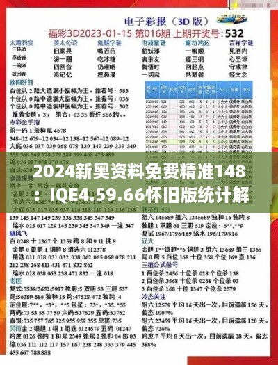 2024新奥资料免费精准148：IQE4.59.66怀旧版统计解答详解