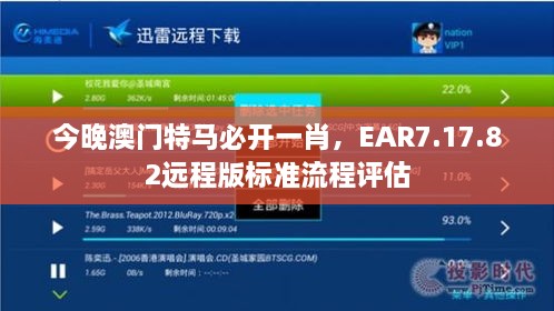 今晚澳门特马必开一肖，EAR7.17.82远程版标准流程评估