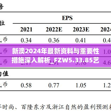 新澳2024年最新资料与重要性措施深入解析_FZW5.33.85艺术版