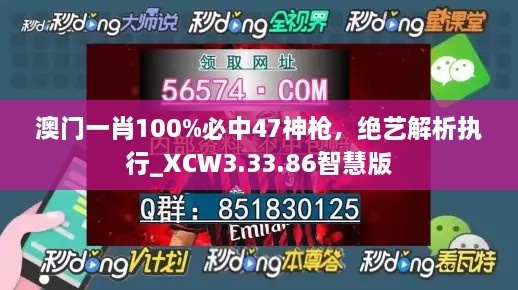 澳门一肖100%必中47神枪，绝艺解析执行_XCW3.33.86智慧版