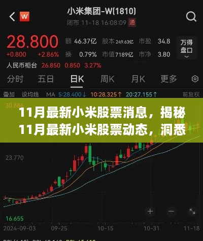 揭秘小米股票最新动态，11月股市走势分析！