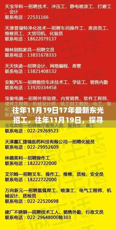 探寻东光招工新动向，历年11月19日招工信息解析