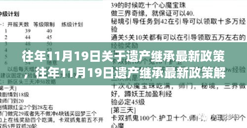 往年11月19日遗产继承最新政策解读及案例分析，政策概览与实例剖析