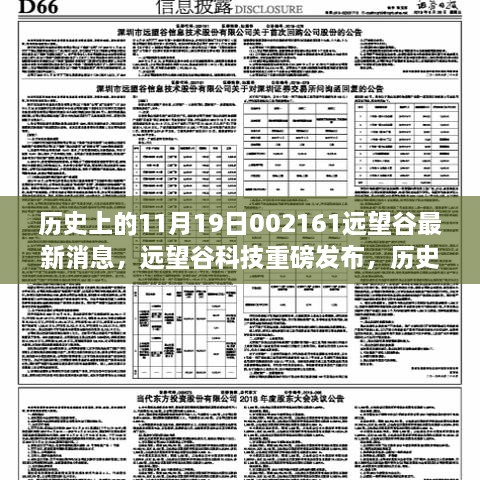 远望谷科技革新之作发布，历史上的11月19日引领未来生活潮流的远望谷重磅消息