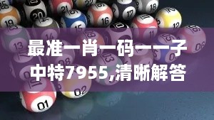 最准一肖一码一一子中特7955,清晰解答解释落实_XOA1.76.66精华版