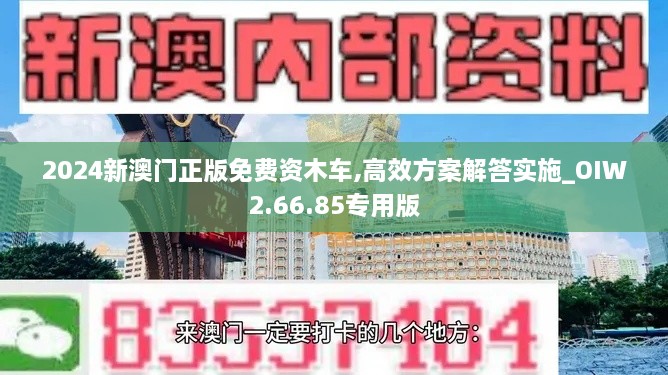 2024新澳门正版免费资木车,高效方案解答实施_OIW2.66.85专用版