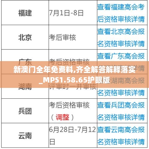 新澳门全年免费料,齐全解答解释落实_MPS1.58.65护眼版