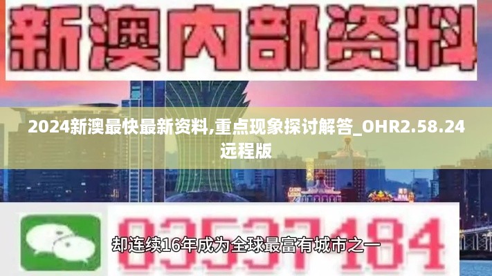 2024新澳最快最新资料,重点现象探讨解答_OHR2.58.24远程版