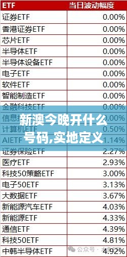 新澳今晚开什么号码,实地定义解答解释_TFN1.26.75奢华版