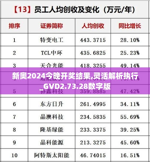 新奥2024今晚开奖结果,灵活解析执行_GVD2.73.28数字版