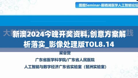 新澳2024今晚开奖资料,创意方案解析落实_影像处理版TOL8.14