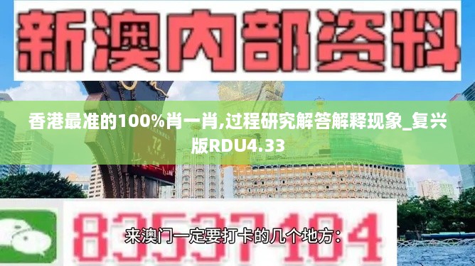 香港最准的100%肖一肖,过程研究解答解释现象_复兴版RDU4.33