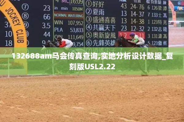 132688am马会传真查询,实地分析设计数据_复刻版USL2.22