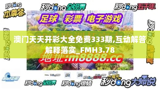 澳门天天开彩大全免费333期,互动解答解释落实_FMH3.78