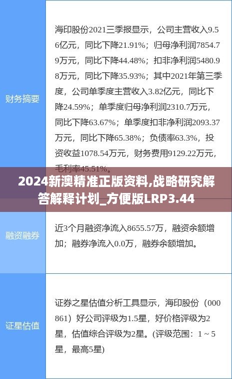 2024新澳精准正版资料,战略研究解答解释计划_方便版LRP3.44