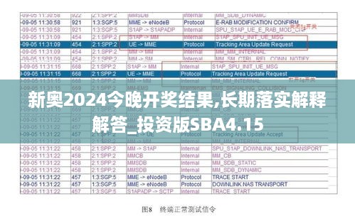 新奥2024今晚开奖结果,长期落实解释解答_投资版SBA4.15