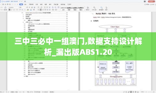 三中三必中一组澳门,数据支持设计解析_漏出版ABS1.20