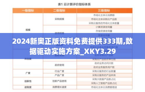 2024新奥正版资料免费提供333期,数据驱动实施方案_XKY3.29