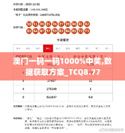 澳门一码一码1000%中奖,数据获取方案_TCQ8.77