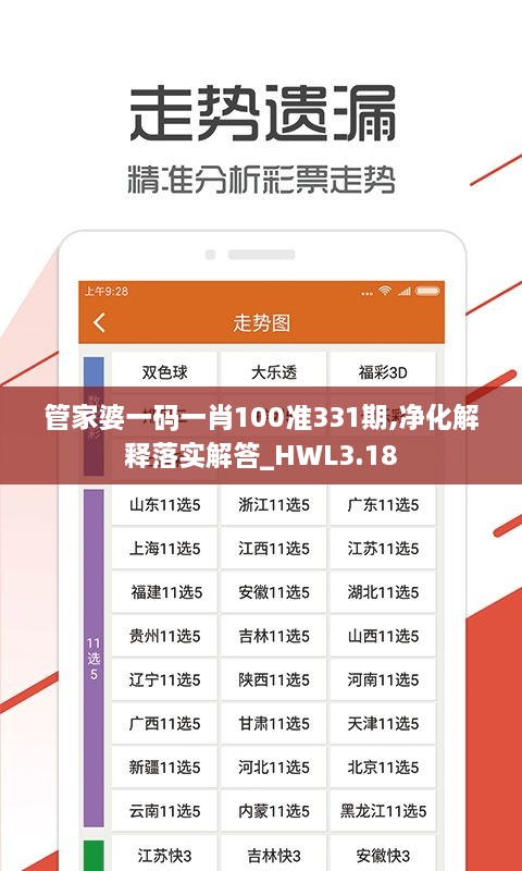 管家婆一码一肖100准331期,净化解释落实解答_HWL3.18