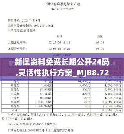 新澳资料免费长期公开24码,灵活性执行方案_MJB8.72