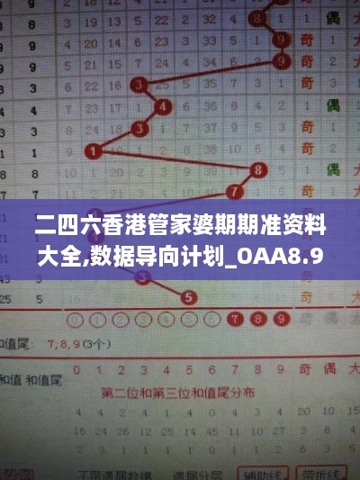 二四六香港管家婆期期准资料大全,数据导向计划_OAA8.9