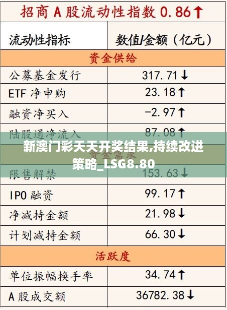 新澳门彩天天开奖结果,持续改进策略_LSG8.80