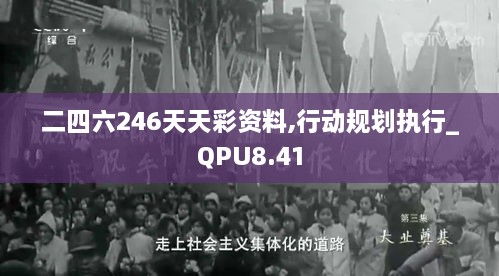 二四六246天天彩资料,行动规划执行_QPU8.41