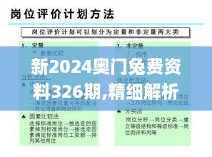 新2024奥门兔费资料326期,精细解析分析_GON2.57